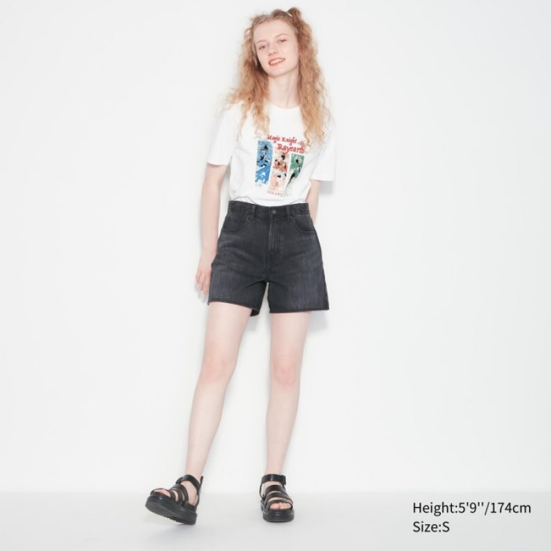 Camiseta Uniqlo The World of CLAMP UT Short Sleeve Mujer Blancas | 9961147