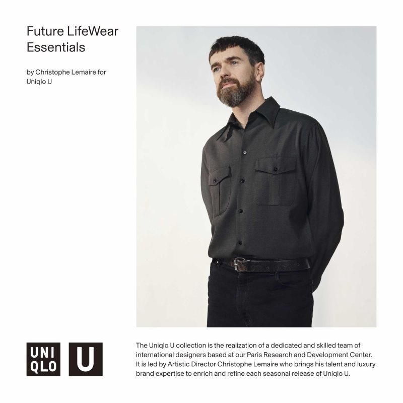 Camiseta Uniqlo U Crew Neck Short-sleeve Hombre Moradas | 5978574