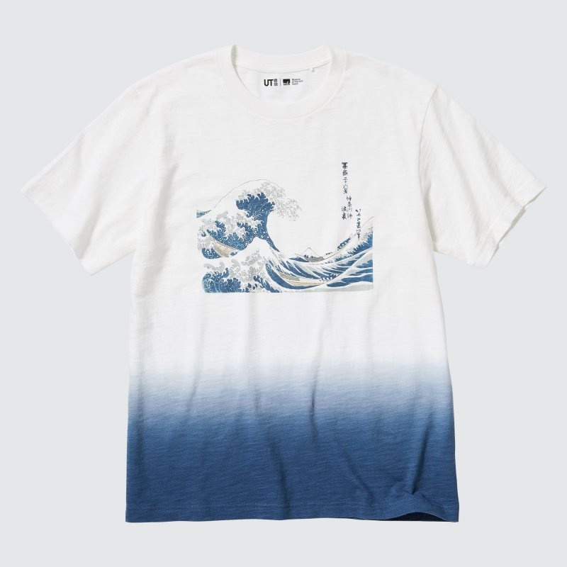 Camiseta Uniqlo Ukiyo-e Ut Short-sleeve Graphic Hombre Blancas | 1953847