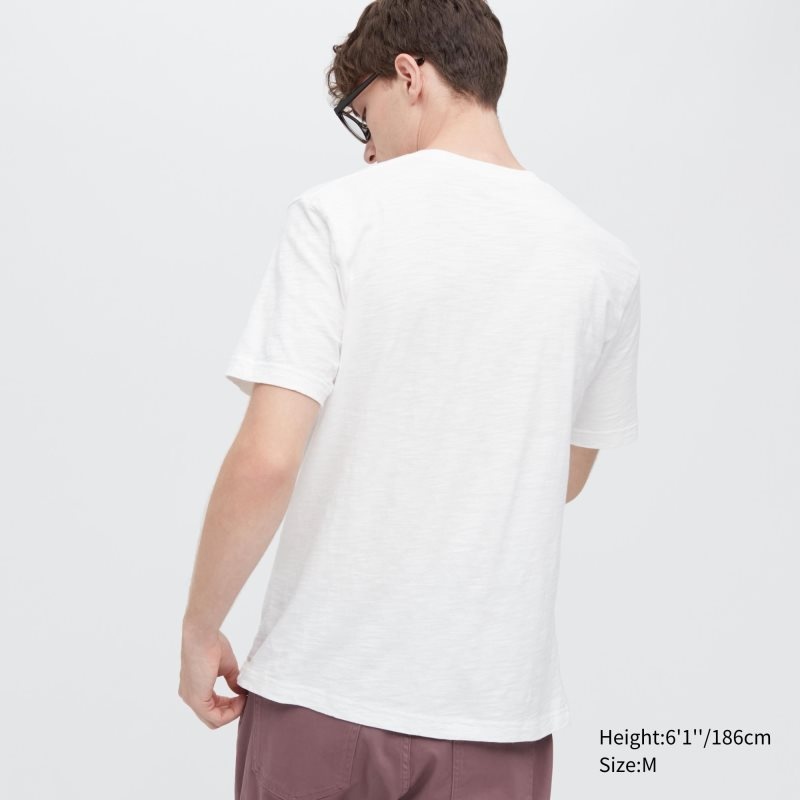Camiseta Uniqlo Ukiyo-e Ut Short-sleeve Graphic Hombre Blancas | 7593606
