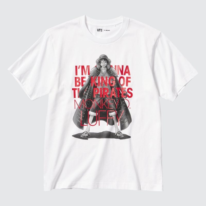 Camiseta Uniqlo Ut Archive Ut One Piece Short-sleeve Graphic Hombre Blancas | 337905