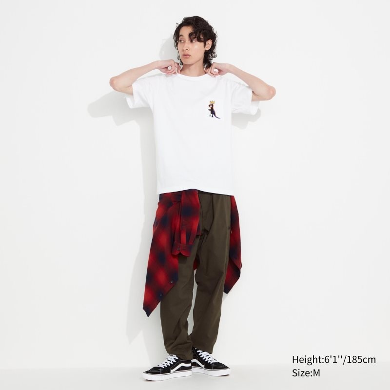 Camiseta Uniqlo Ut Archive Ut Short Sleeve Graphic Jean-michel Basquiat Hombre Blancas | 2380298