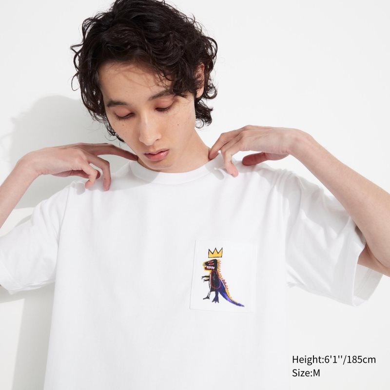 Camiseta Uniqlo Ut Archive Ut Short Sleeve Graphic Jean-michel Basquiat Hombre Blancas | 2380298