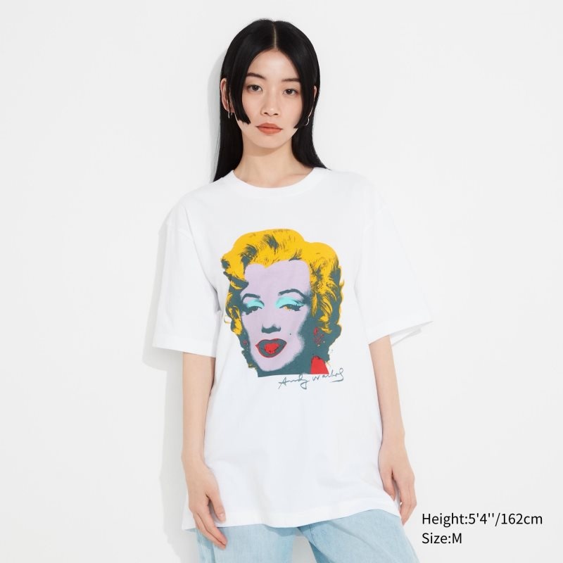 Camiseta Uniqlo Ut Archive Ut Short Sleeve Graphic Andy Warhol Hombre Blancas | 230786