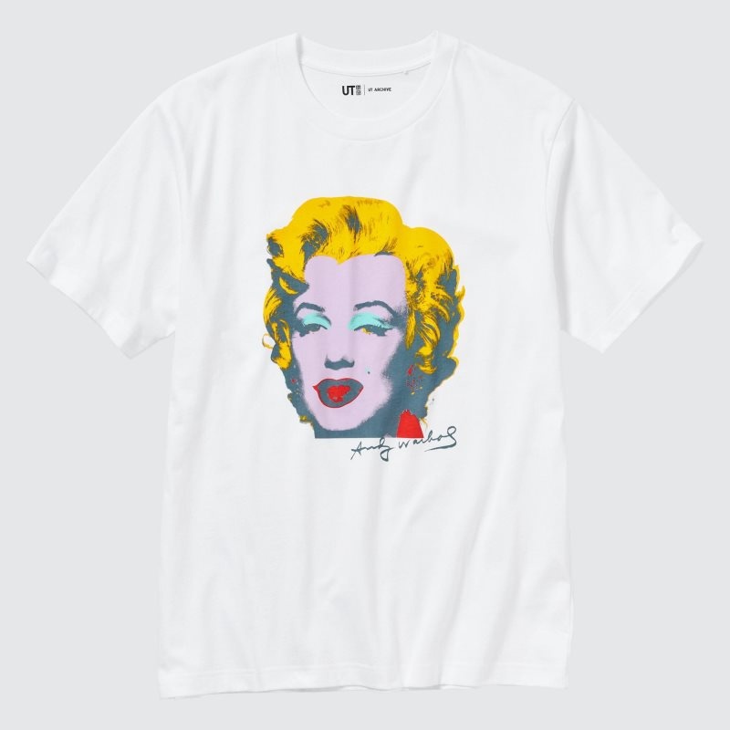 Camiseta Uniqlo Ut Archive Ut Short Sleeve Graphic Andy Warhol Hombre Blancas | 230786