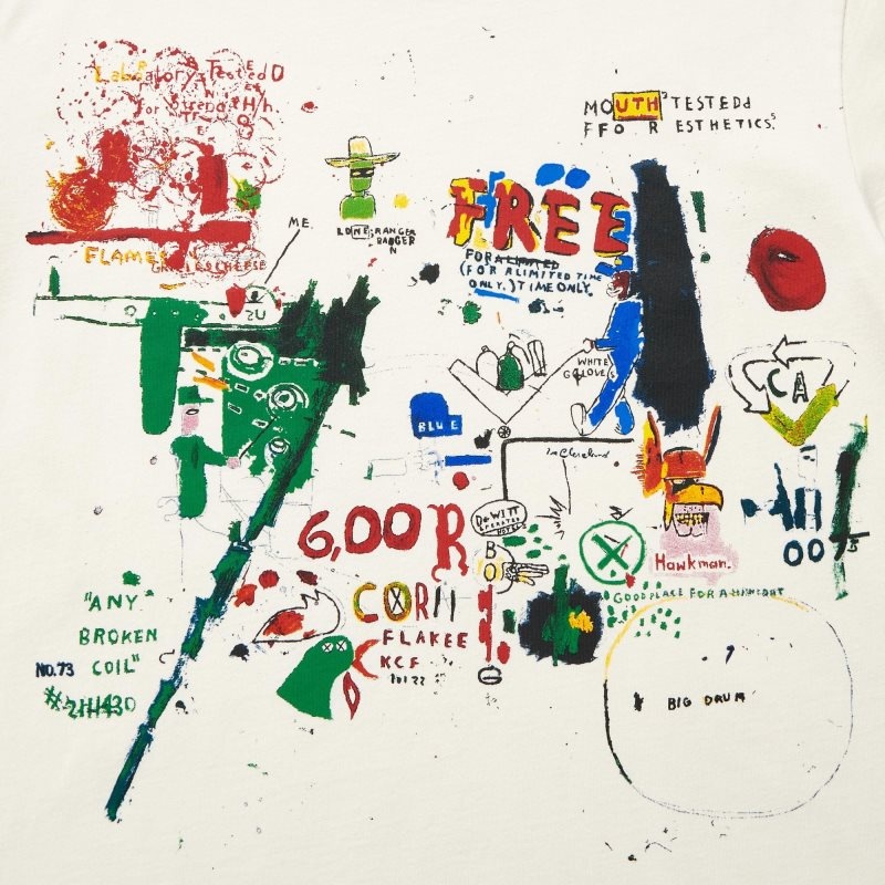 Camiseta Uniqlo Ut Archive Ut Short Sleeve Graphic Jean-michel Basquiat Hombre Blancas | 2809689