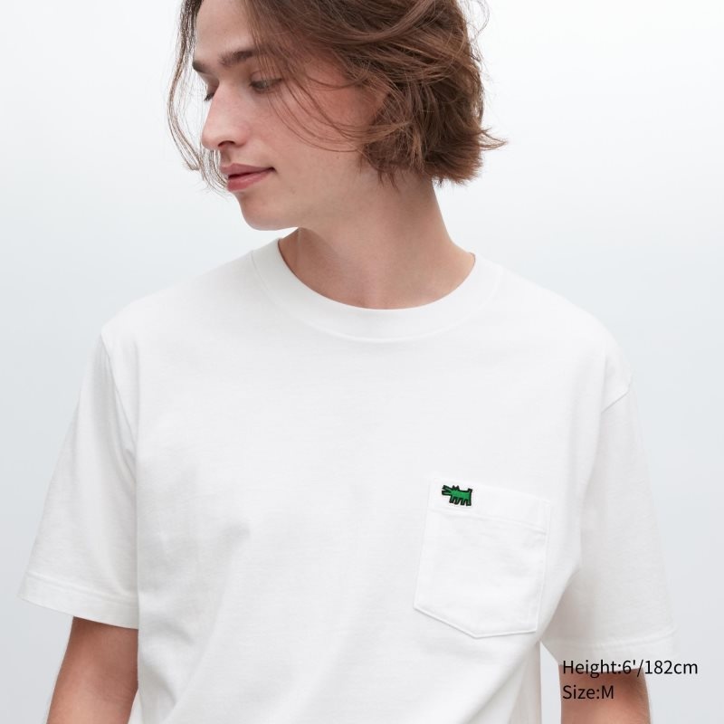 Camiseta Uniqlo Ut Archive Ut Short Sleeve Graphic Keith Haring Hombre Blancas | 5016223