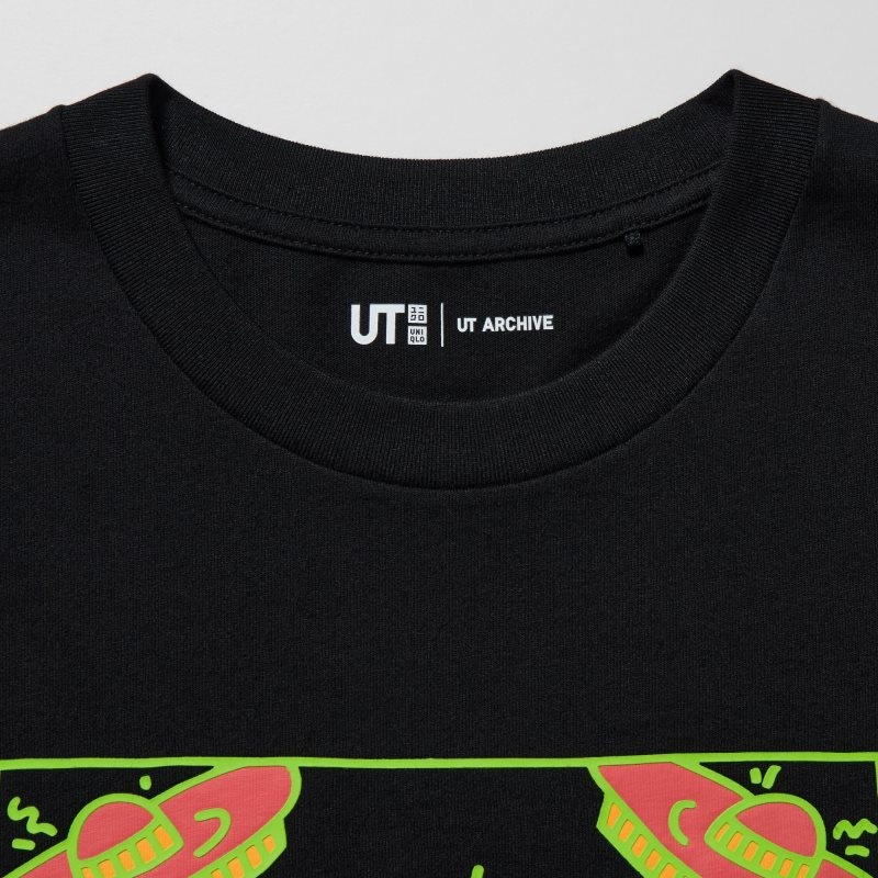Camiseta Uniqlo Ut Archive Ut Short Sleeve Graphic Keith Haring Hombre Negras | 4167291