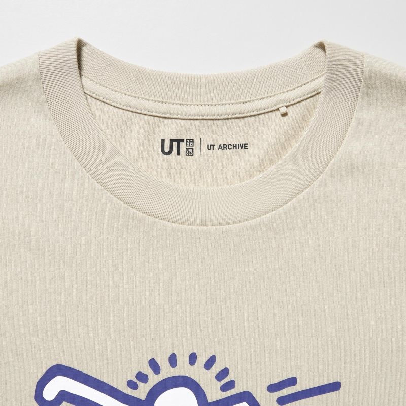Camiseta Uniqlo Ut Archive Ut Short Sleeve Graphic Keith Haring Hombre Beige | 5407666