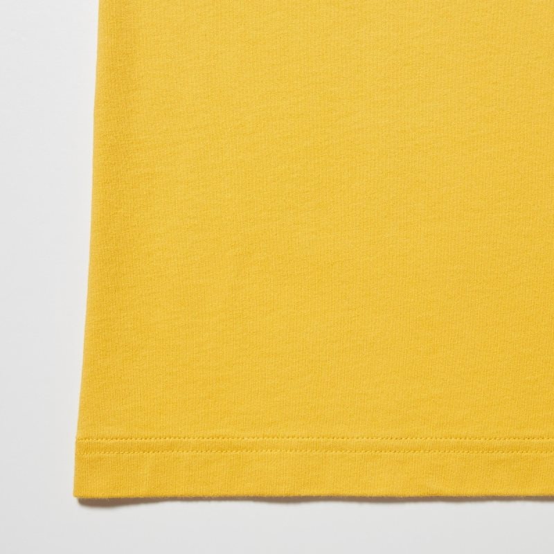 Camiseta Uniqlo Ut Archive Ut Short Sleeve Graphic Jean-michel Basquiat Hombre Amarillo | 1685501