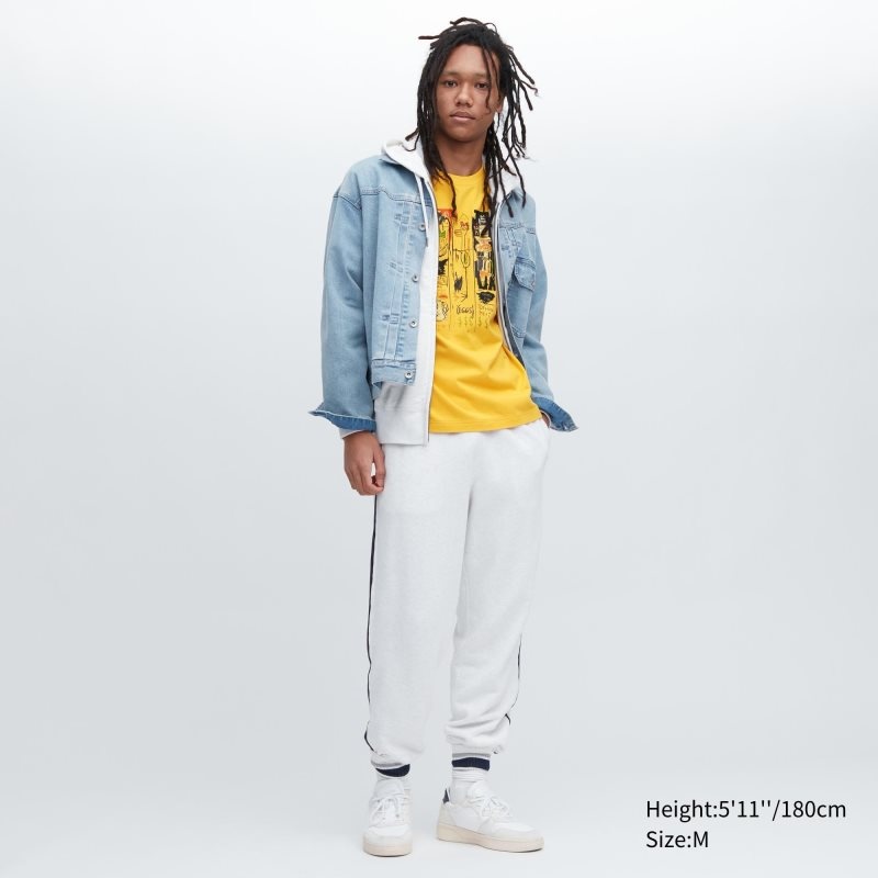 Camiseta Uniqlo Ut Archive Ut Short Sleeve Graphic Jean-michel Basquiat Hombre Amarillo | 1685501