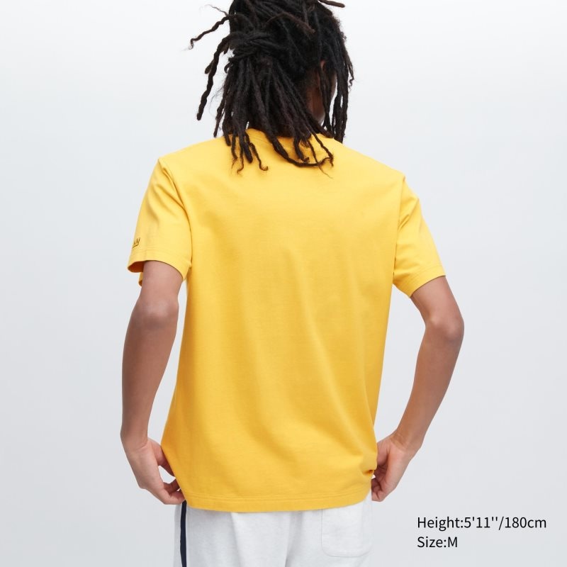 Camiseta Uniqlo Ut Archive Ut Short Sleeve Graphic Jean-michel Basquiat Hombre Amarillo | 1685501