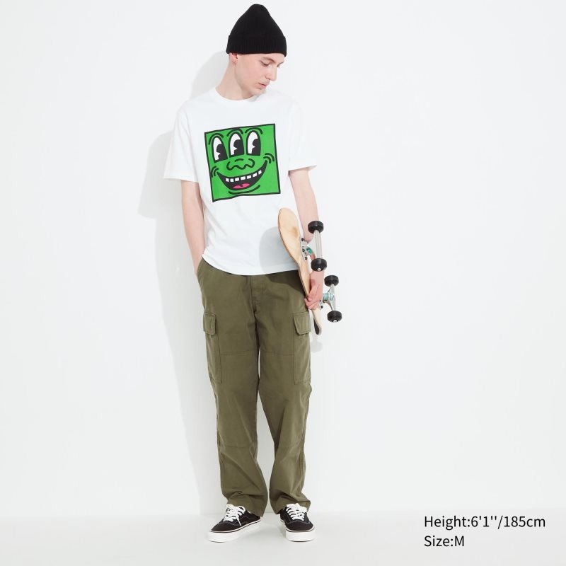 Camiseta Uniqlo Ut Archive Ut Short Sleeve Graphic Keith Haring Hombre Blancas | 6497097