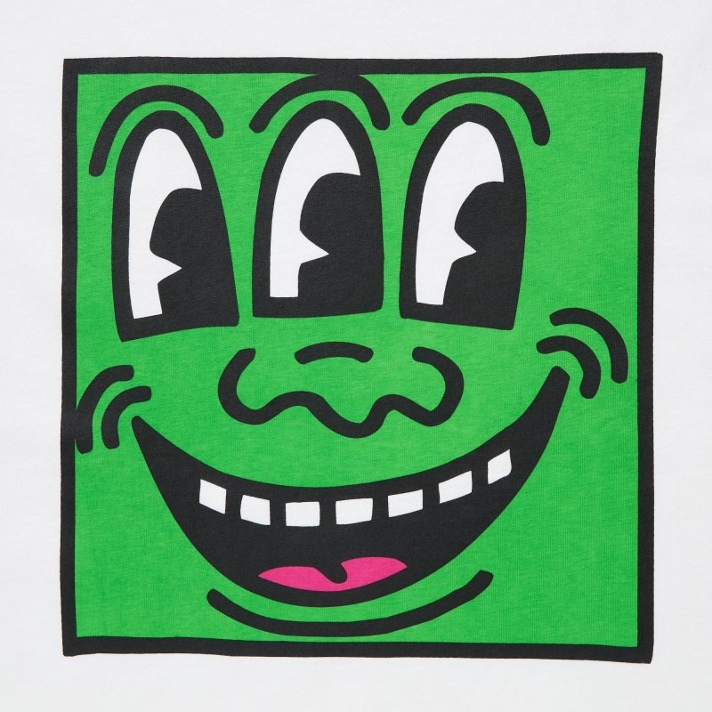 Camiseta Uniqlo Ut Archive Ut Short Sleeve Graphic Keith Haring Hombre Blancas | 6497097