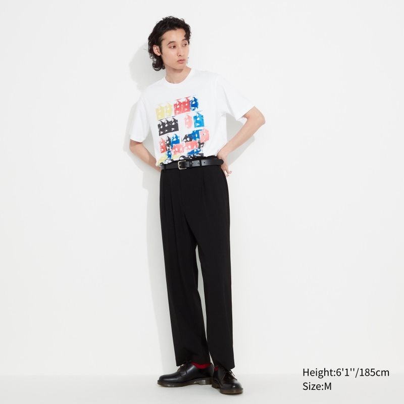Camiseta Uniqlo Ut Archive Ut Short Sleeve Graphic Andy Warhol Hombre Blancas | 9386635