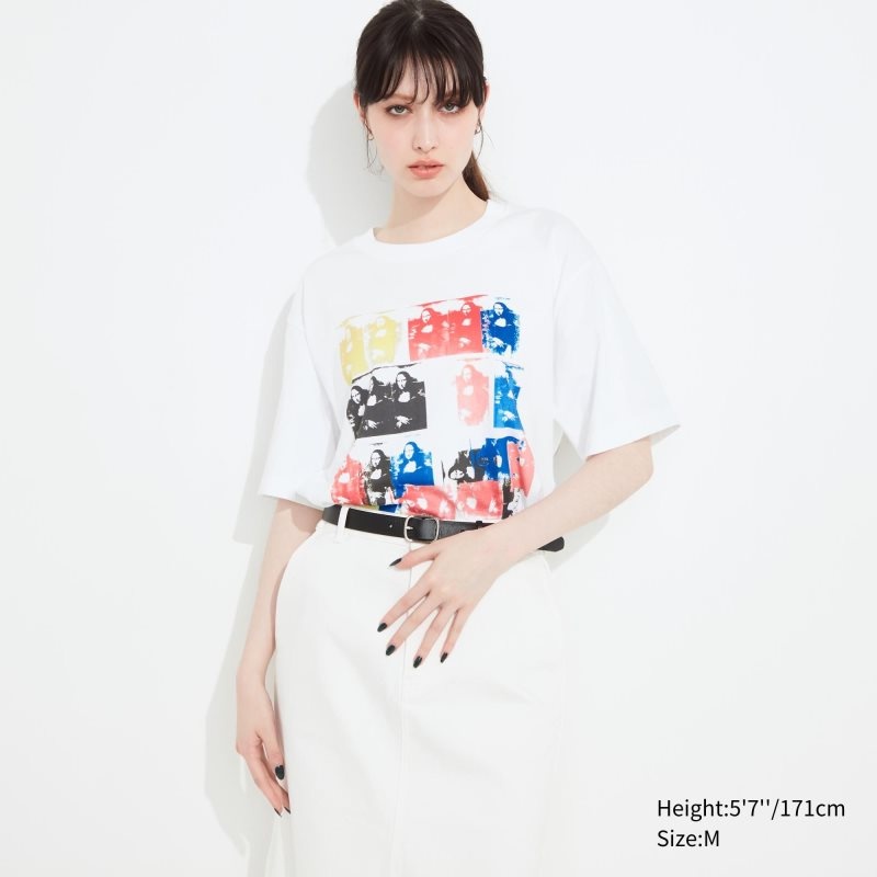 Camiseta Uniqlo Ut Archive Ut Short Sleeve Graphic Andy Warhol Hombre Blancas | 9386635