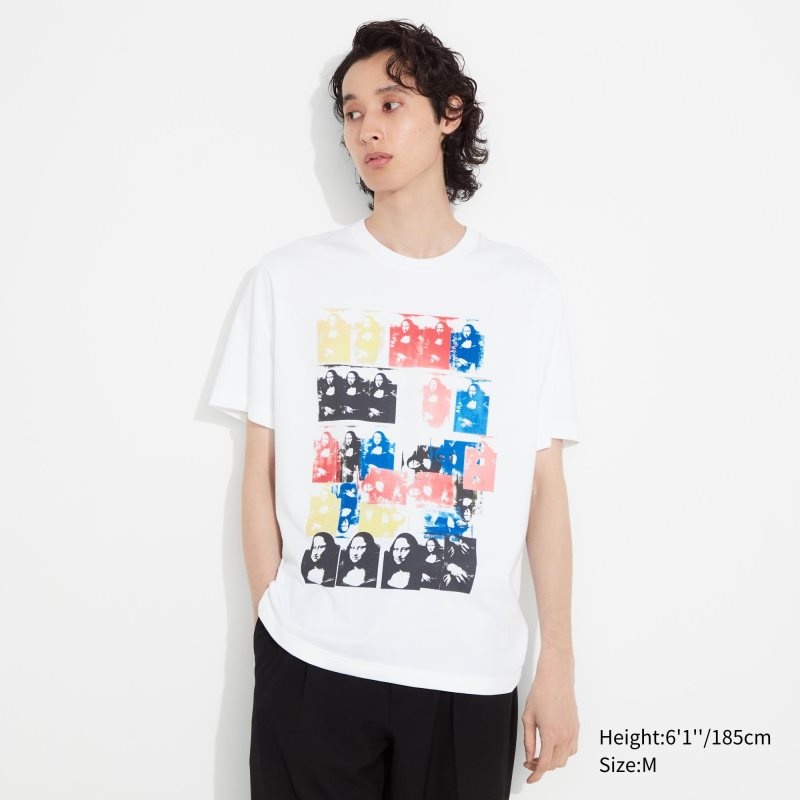 Camiseta Uniqlo Ut Archive Ut Short Sleeve Graphic Andy Warhol Hombre Blancas | 9386635
