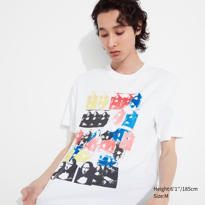 Camiseta Uniqlo Ut Archive Ut Short Sleeve Graphic Andy Warhol Hombre Blancas | 9386635
