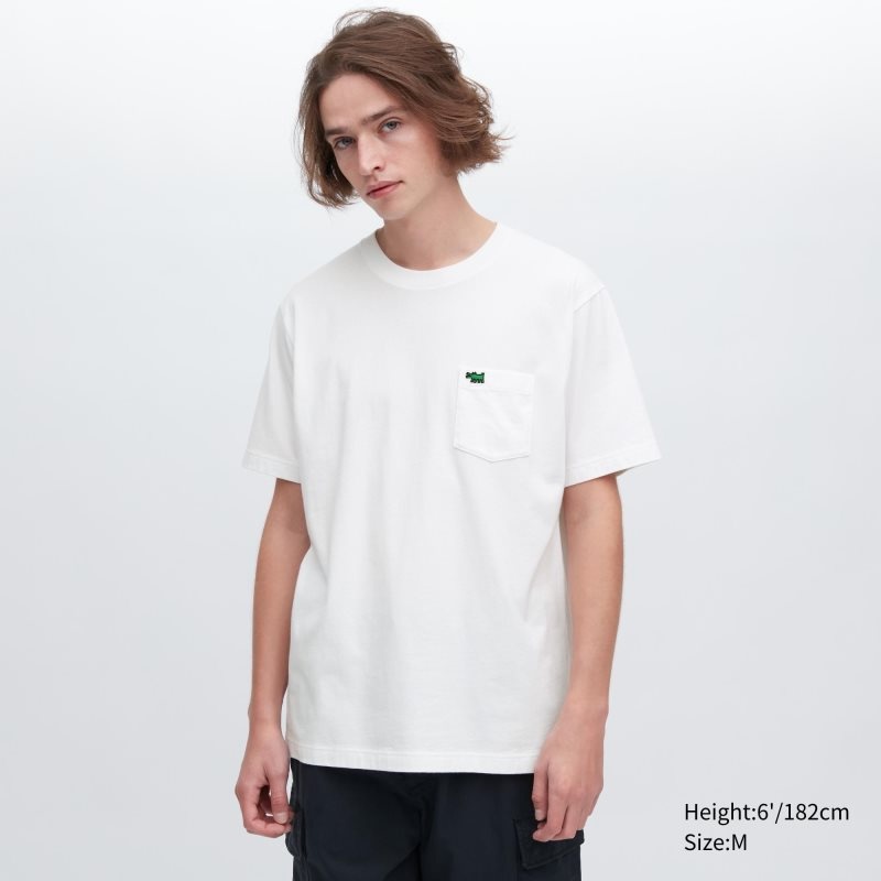 Camiseta Uniqlo Ut Archive Ut Short Sleeve Graphic Keith Haring Hombre Blancas | 6070271