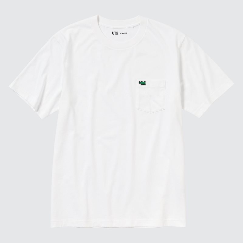 Camiseta Uniqlo Ut Archive Ut Short Sleeve Graphic Keith Haring Hombre Blancas | 6070271