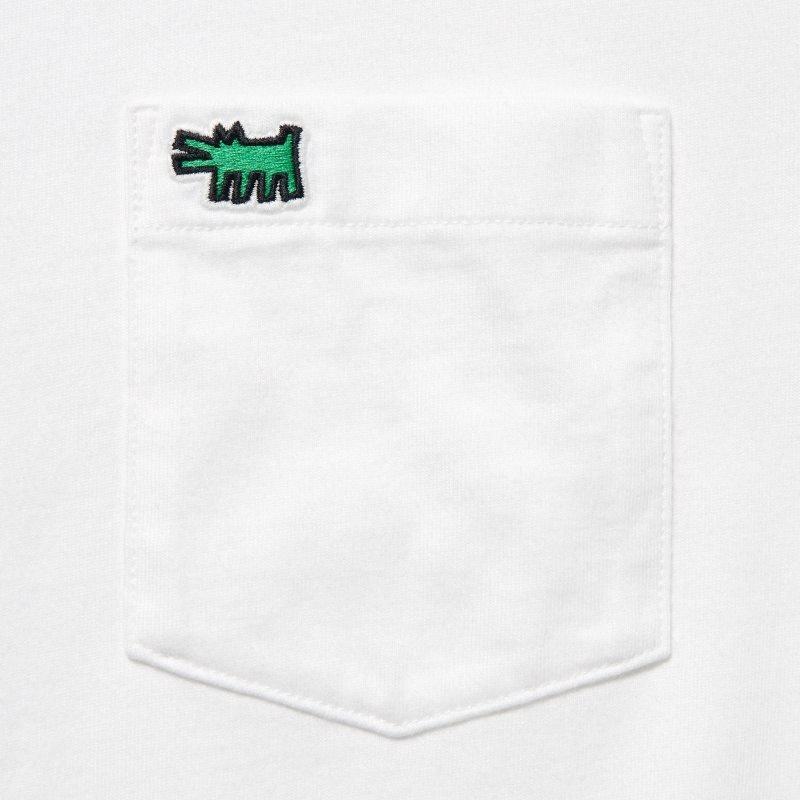Camiseta Uniqlo Ut Archive Ut Short Sleeve Graphic Keith Haring Hombre Blancas | 6070271