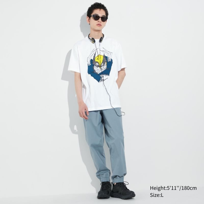 Camiseta Uniqlo Utgp2023: Magic For All Ut Short-sleeve Graphic Hiroyuki Morita Hombre Blancas | 842601