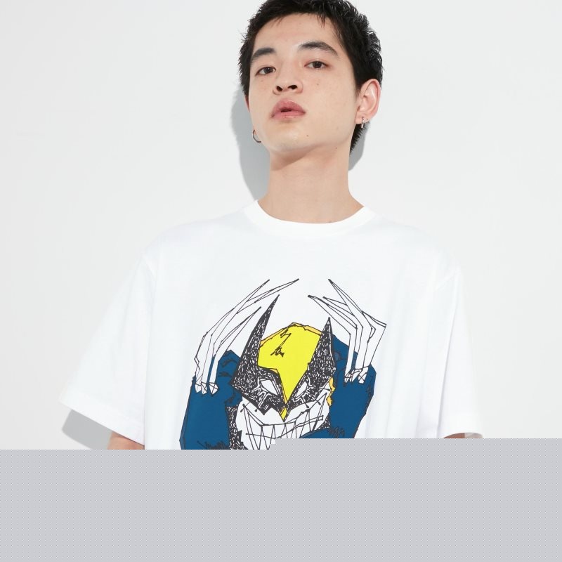 Camiseta Uniqlo Utgp2023: Magic For All Ut Short-sleeve Graphic Hiroyuki Morita Hombre Blancas | 842601
