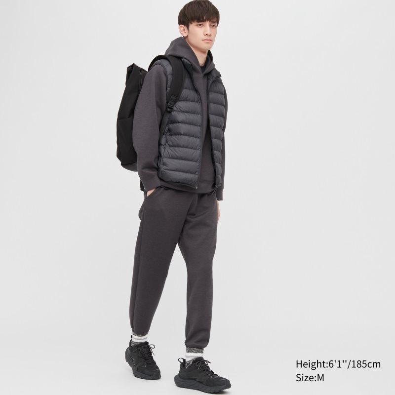 Chaleco Uniqlo Ultra Light Down Narrow Quilt Hombre Marrones | 1181827
