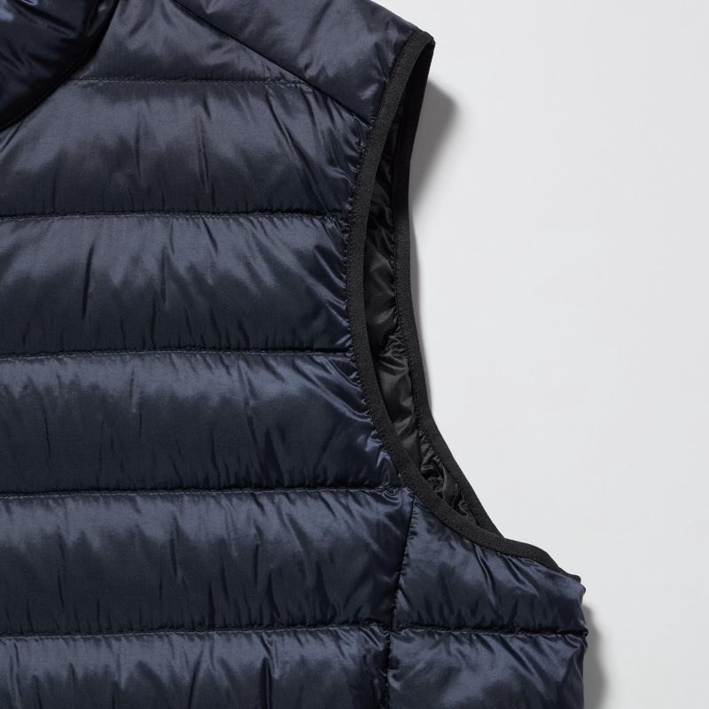 Chaleco Uniqlo Ultra Light Down Narrow Quilt Hombre Marrones | 1181827