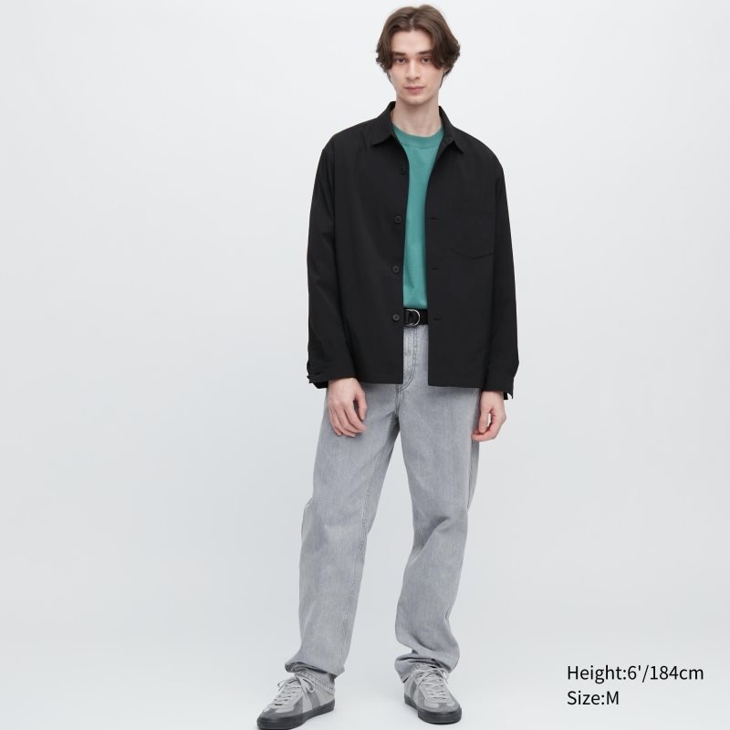 Chaquetas Uniqlo Airsense Shirt Ultra Light Shirt Hombre Verde Oliva | 8023161