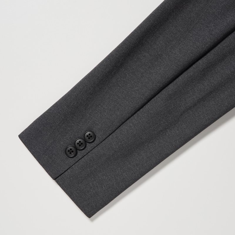 Chaquetas Uniqlo Airsense Wool Like Ultra Light Hombre Negras | 866625