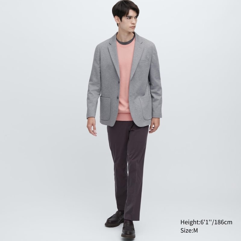 Chaquetas Uniqlo Comfort Hombre Gris | 7537333