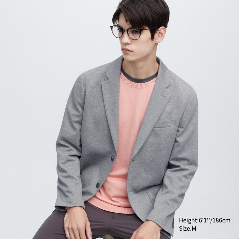Chaquetas Uniqlo Comfort Hombre Gris | 7537333