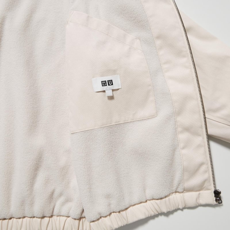 Chaquetas Uniqlo U Zip-up Hombre Marrones | 2688786