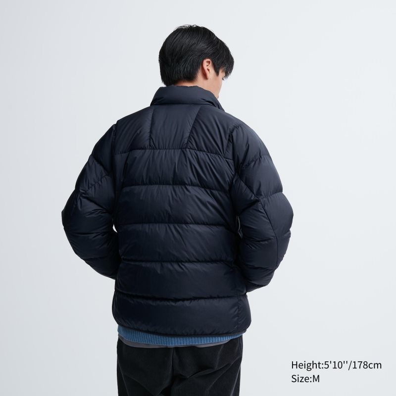 Chaquetas Uniqlo Ultra Light Down 3d Cut Wide Quilt Hombre Beige | 6242397