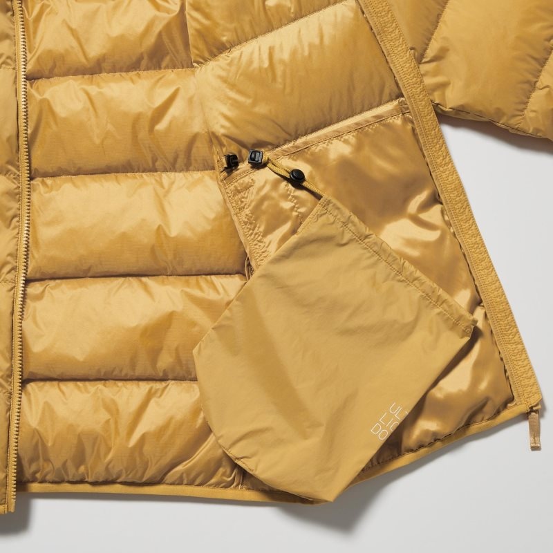 Chaquetas Uniqlo Ultra Light Down 3d Cut Wide Quilt Hombre Naranjas | 9956854