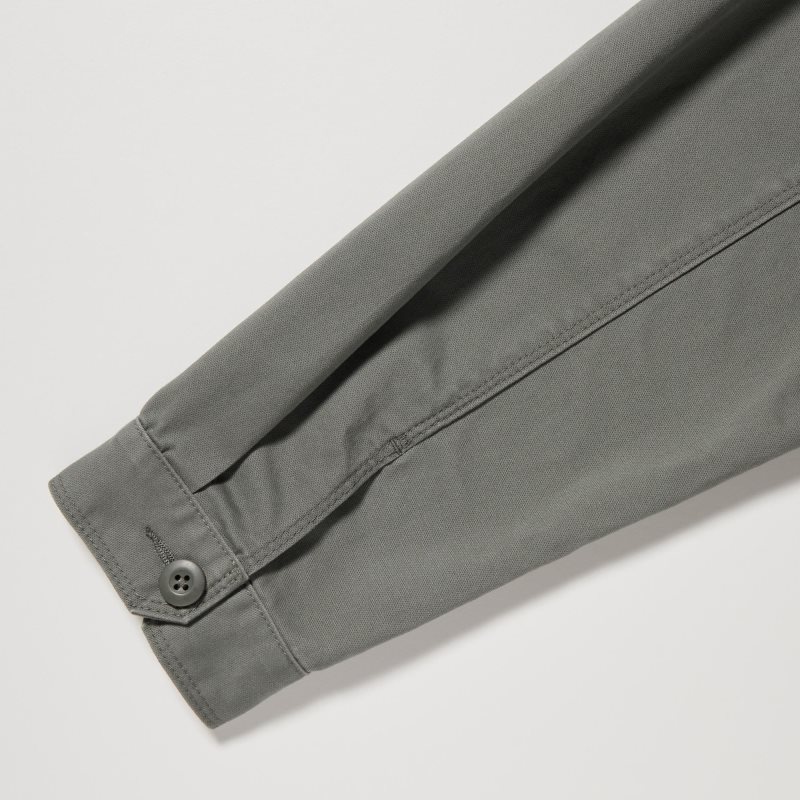 Chaquetas Uniqlo Utility Hombre Marrones | 8034074