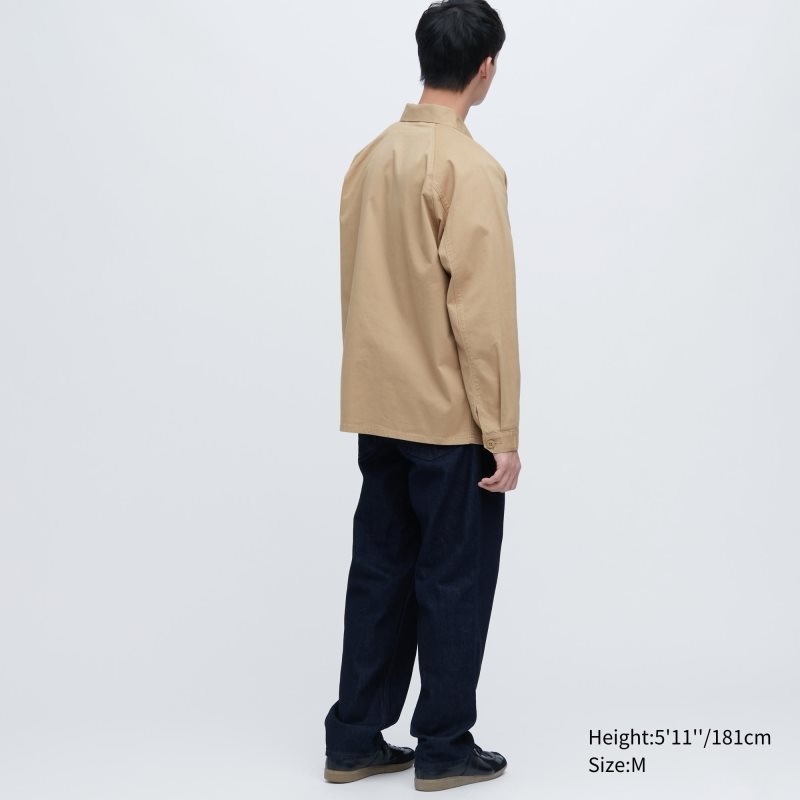 Chaquetas Uniqlo Utility Hombre Verde Oliva | 8541930