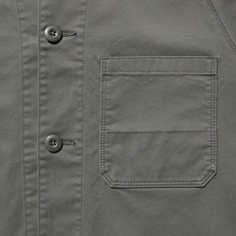 Chaquetas Uniqlo Utility Hombre Verde Oliva | 8541930