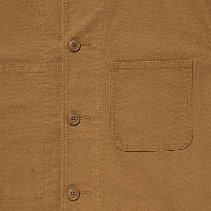 Chaquetas Uniqlo Utility Hombre Verde Oliva | 4986930