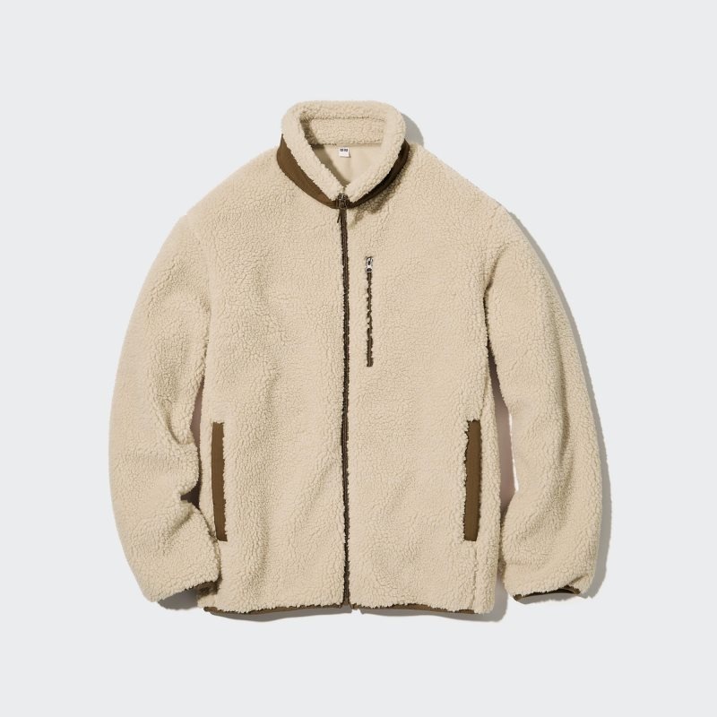 Chaquetas Uniqlo Windproof Outer Fleece Hombre Gris | 4158315