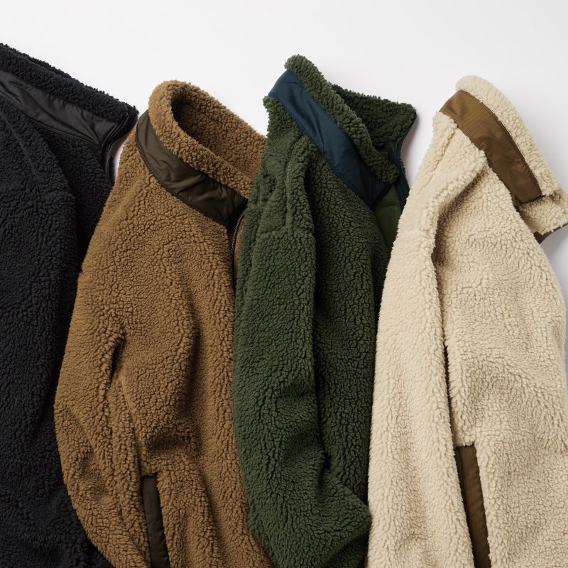Chaquetas Uniqlo Windproof Outer Fleece Hombre Gris | 4158315