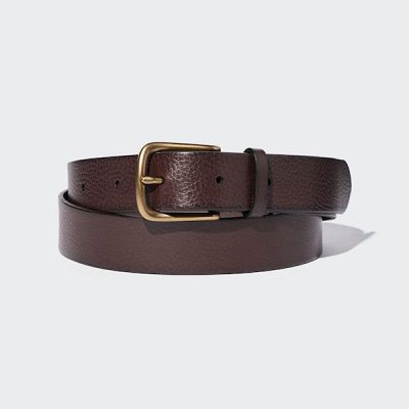 Cinturones Uniqlo Vintage Mujer Marrones | 6378407