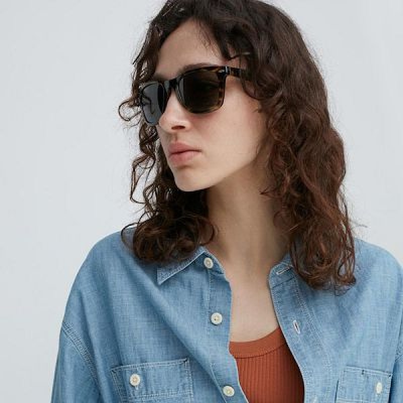 Gafas de Sol Uniqlo Wellington Folding Mujer Marrones | 3601700