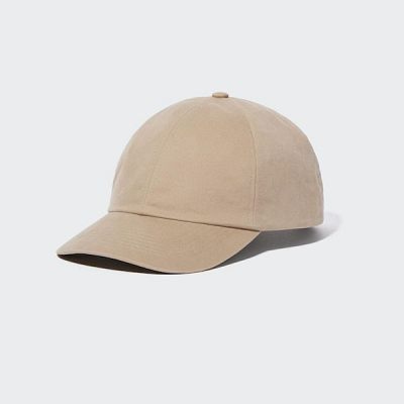 Gorras Uniqlo UV Protection Twill Mujer Beige | 9135435