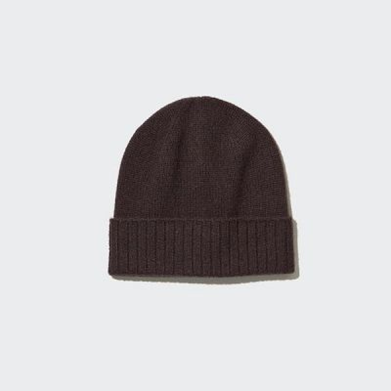 Gorro Uniqlo Cashmere Knitted Mujer Marrones | 1452833