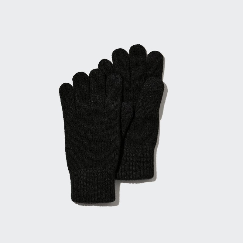 Guantes Uniqlo HEATTECH Hombre Negras | 2183927