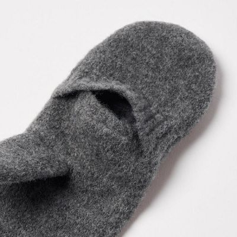 Guantes Uniqlo HEATTECH Lining Souffle Yarn Mittens Mujer Gris | 6085302