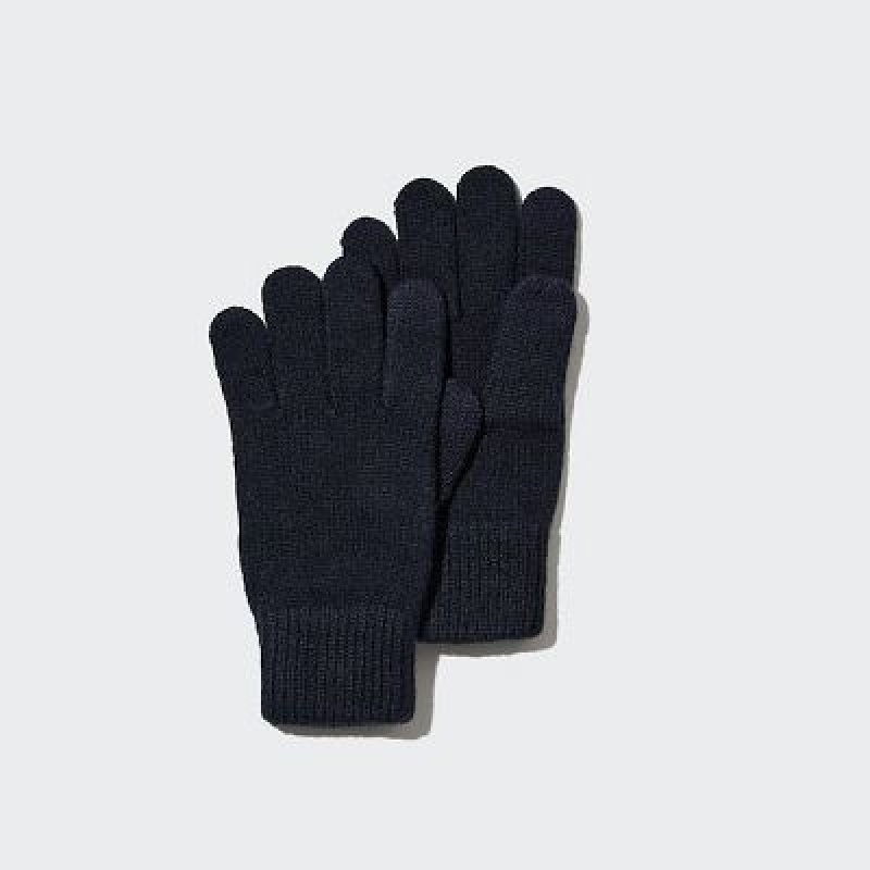 Guantes Uniqlo HEATTECH Mujer Azul Marino | 2793081