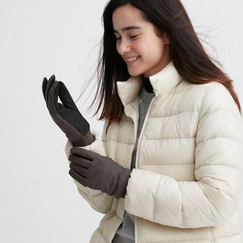 Guantes Uniqlo Heattech Lined Function Mujer Gris | 2357509